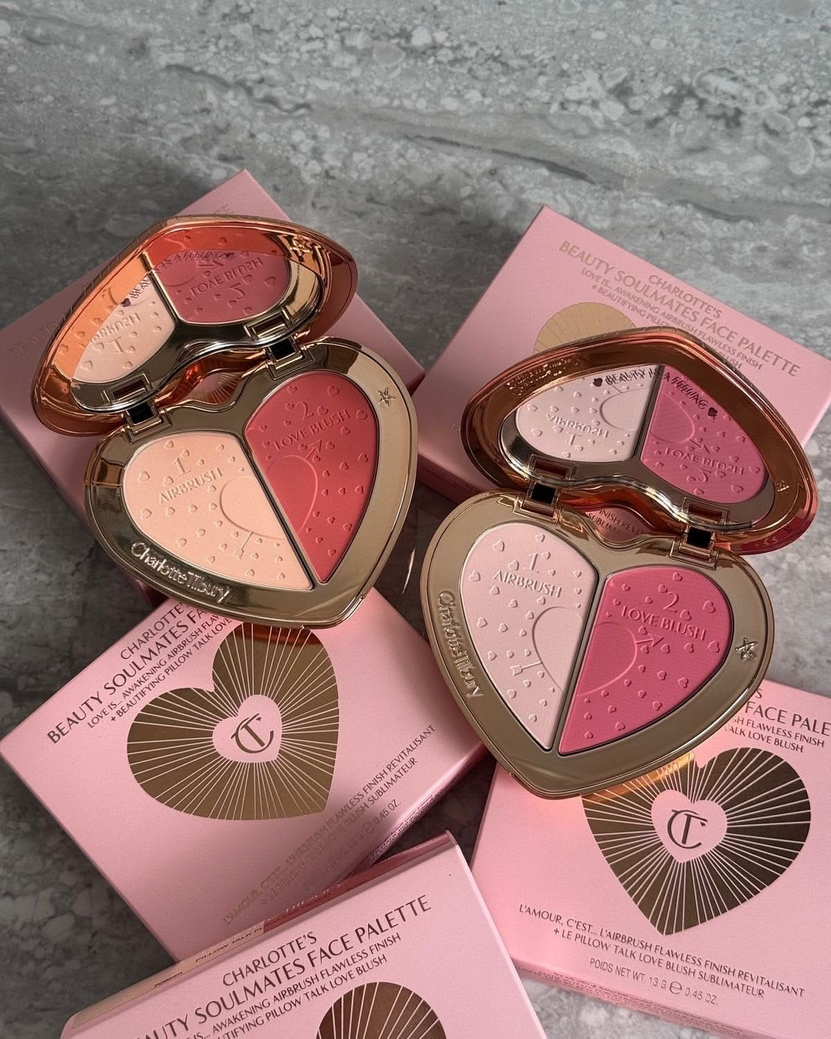 Charlotte Tilbury Pillow Talk Beauty Soulmates – Paleta Facial