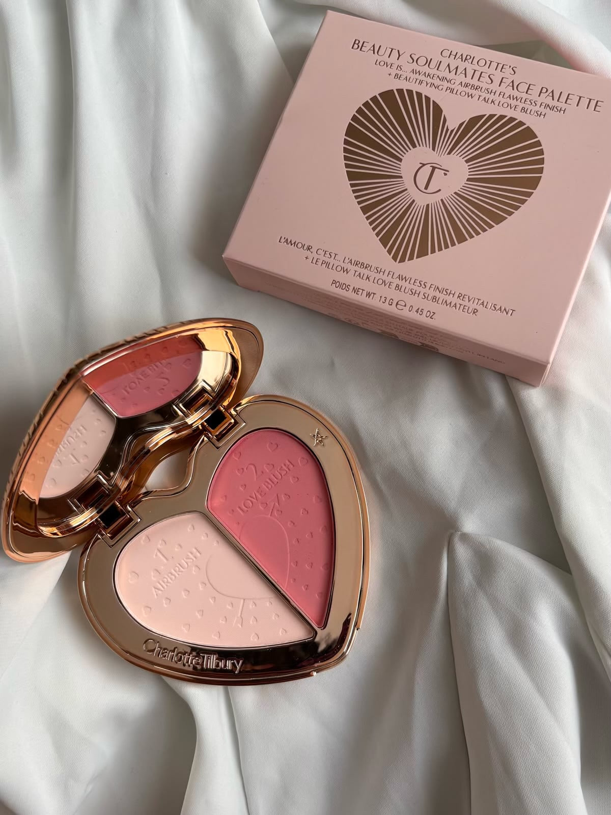 Charlotte Tilbury Pillow Talk Beauty Soulmates – Paleta Facial