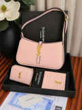 Set Trío YSL – Bolso, Billetera y Tarjetero