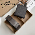 Set Coach Faja Reversible + Billetera – Caballero
