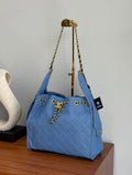 CHANEL Small 25 Denim