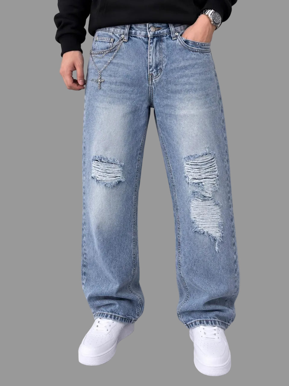 Jeans Baggy para Hombre