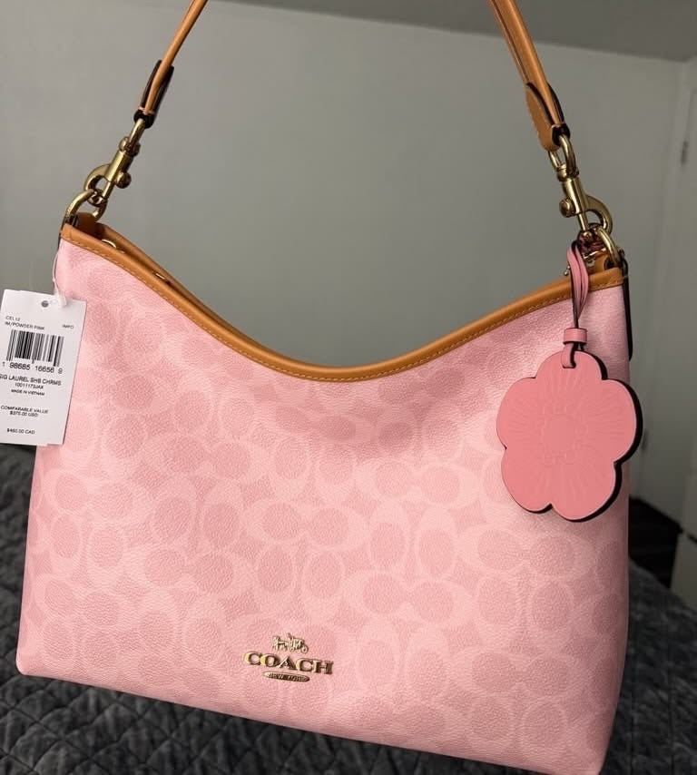 COACH Laurel Shoulder Bag – Rosa